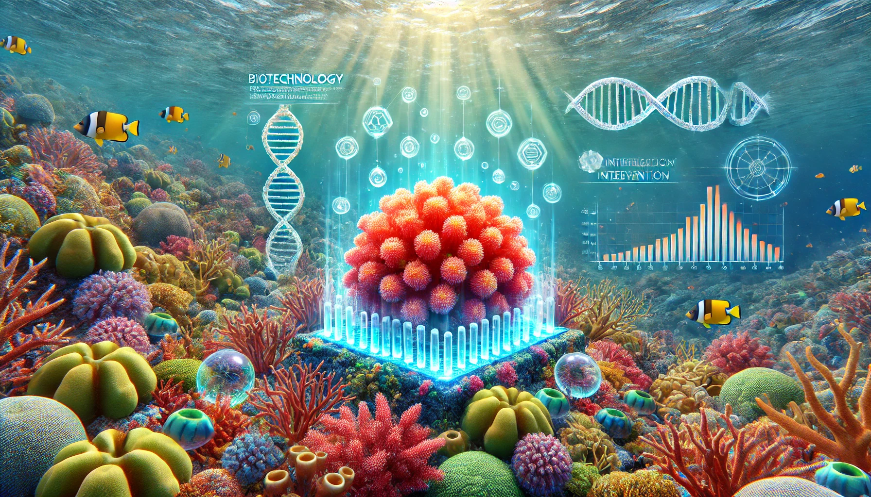 Bioengineered Coral to Save Reefs: A Technological Solution to Marine Biodiversity Threats